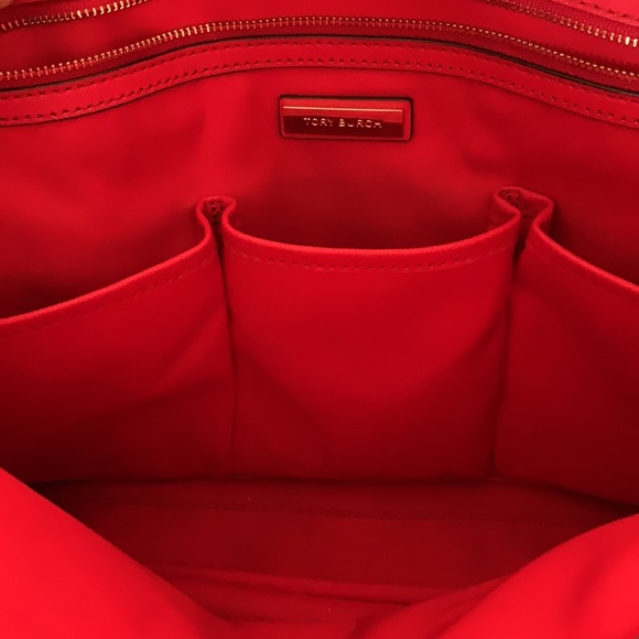 Red Tory Burch large bag - Picture 3 of 9